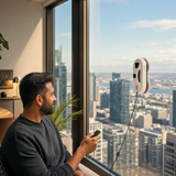 PureVue -Smart Window Cleaning Robot - Auto-Navigation + Remote Control